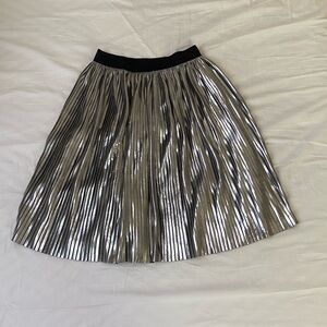 Cat & Jack Girls Silver Skirt